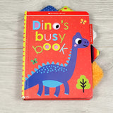 Dino's Busy Book. Sensory board book