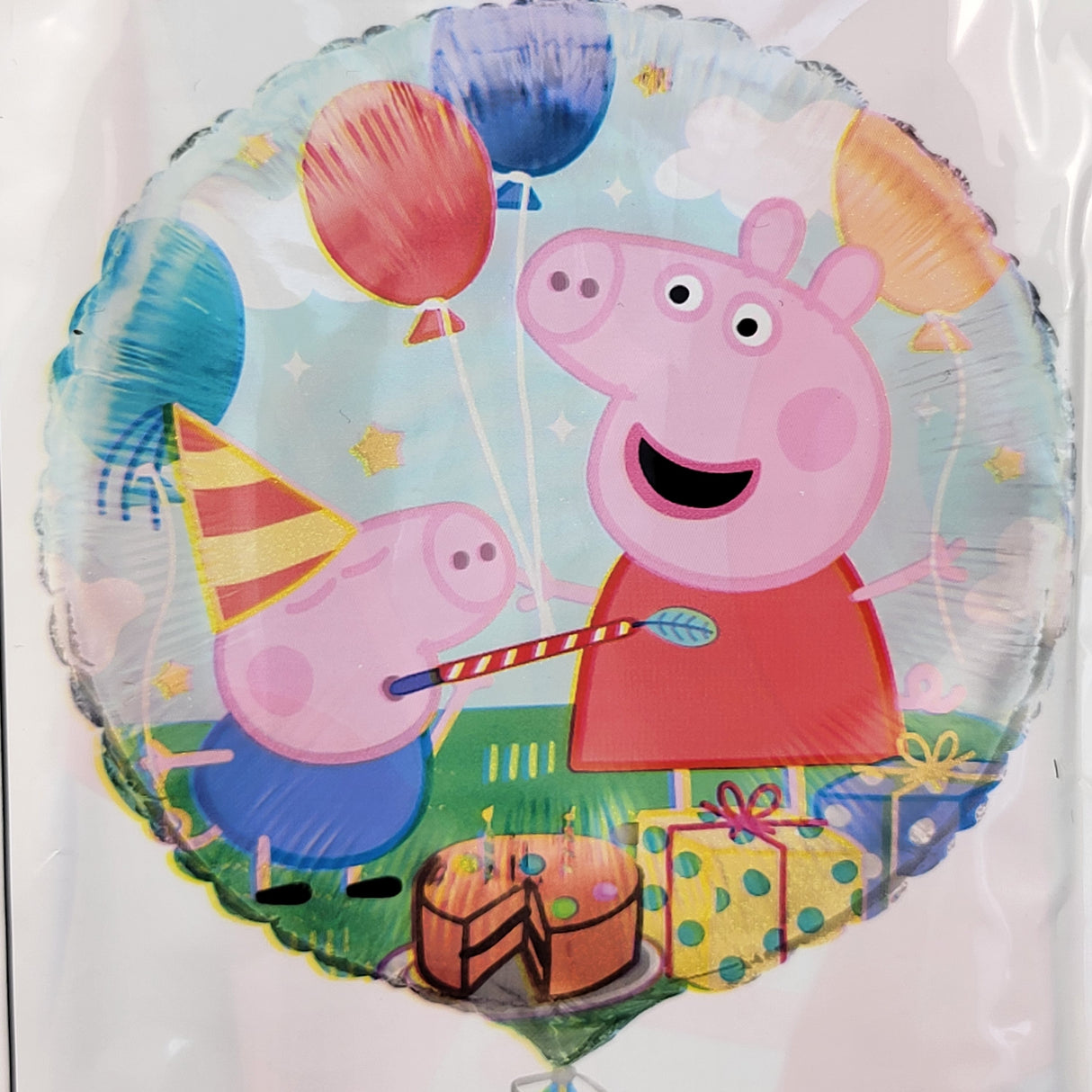 NEW - Peppa Pig foil balloon - price is per package