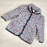 Joe quilted jacket with ladybugs and shamrocks. Size 18-24 months
