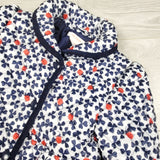 Joe quilted jacket with ladybugs and shamrocks. Size 18-24 months
