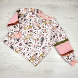 Nora Madison Grinch themed handmade sweatshirt. Size 6/7