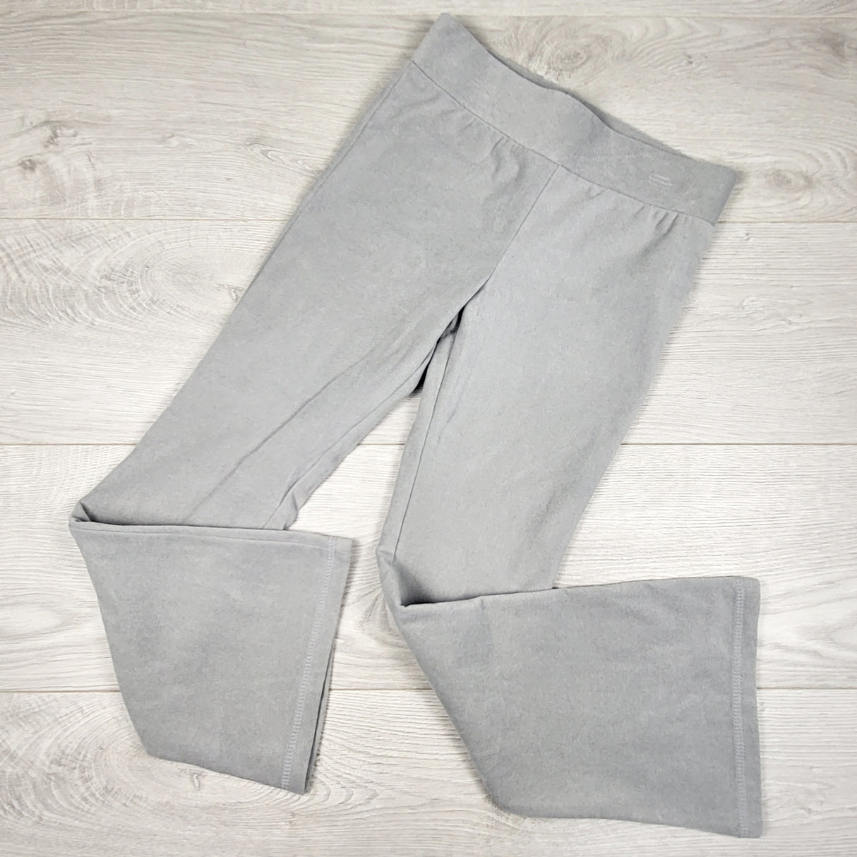 NEW - Carters grey mirco plush flared pants. Size 7