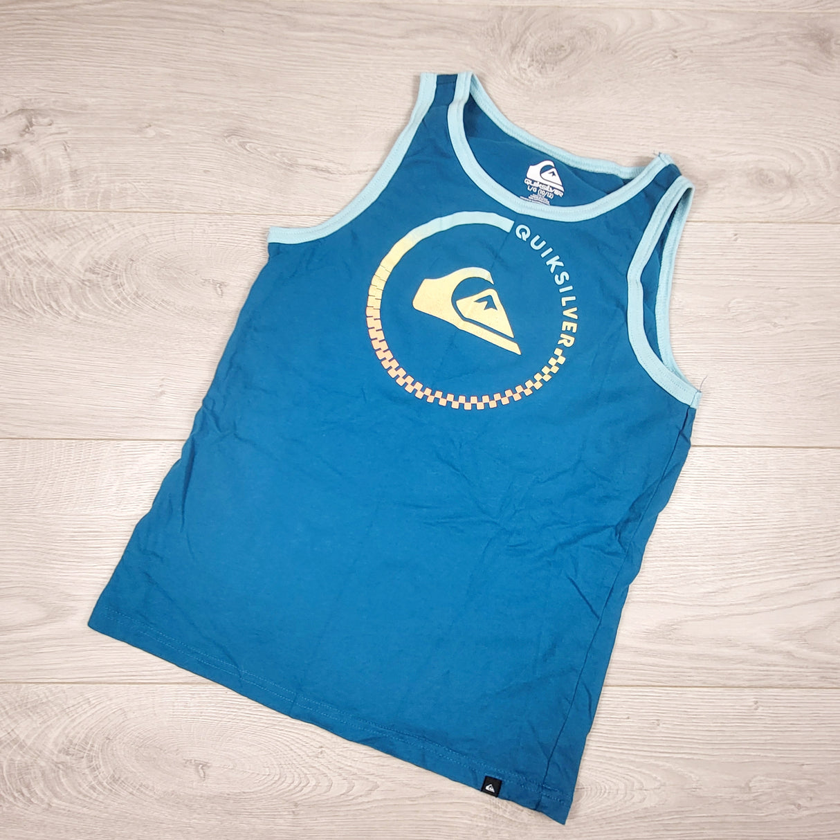 Quiksilver teal tank top. Size 10/12