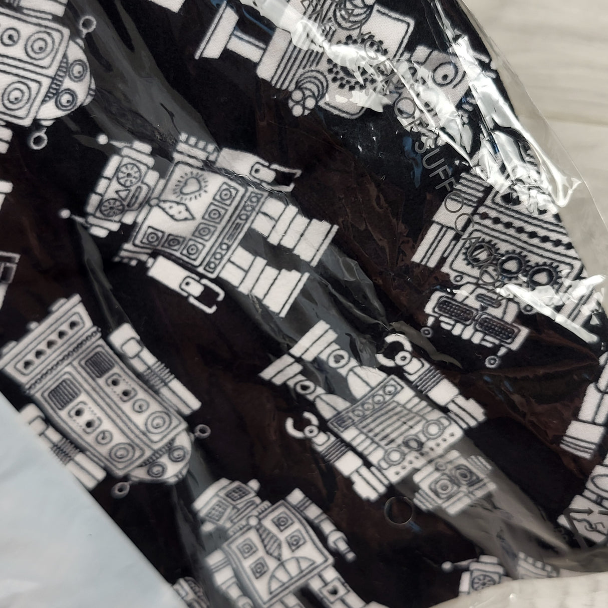 NEW - Sweet Legs with robot print. Size 6-8 Years