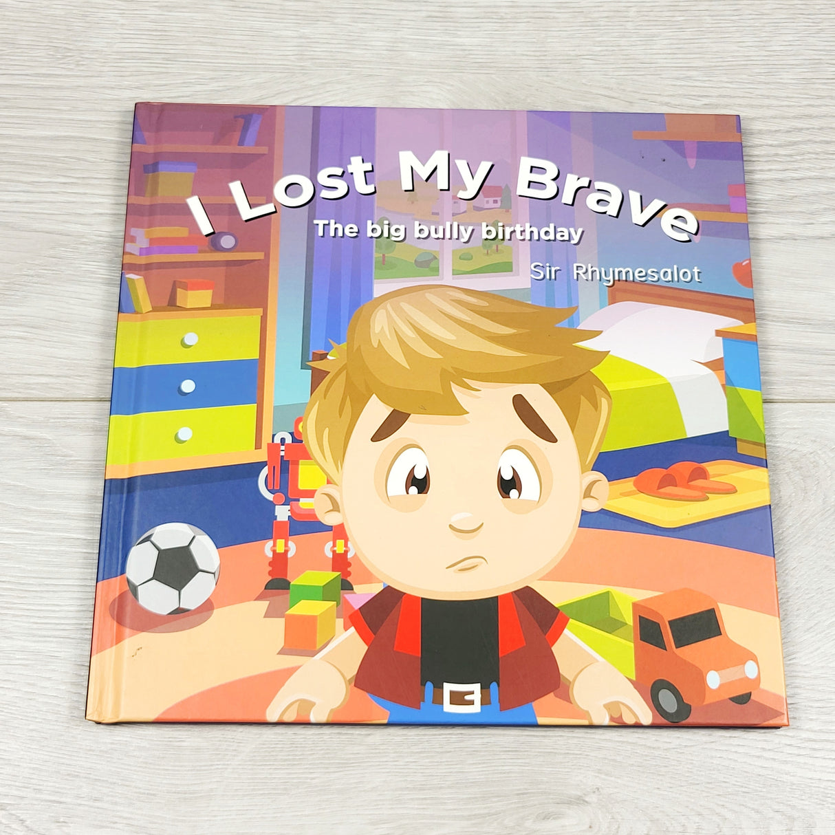 I Lost My Brave. Hardcover book