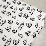 Nordstrom bear print fitted crib sheet