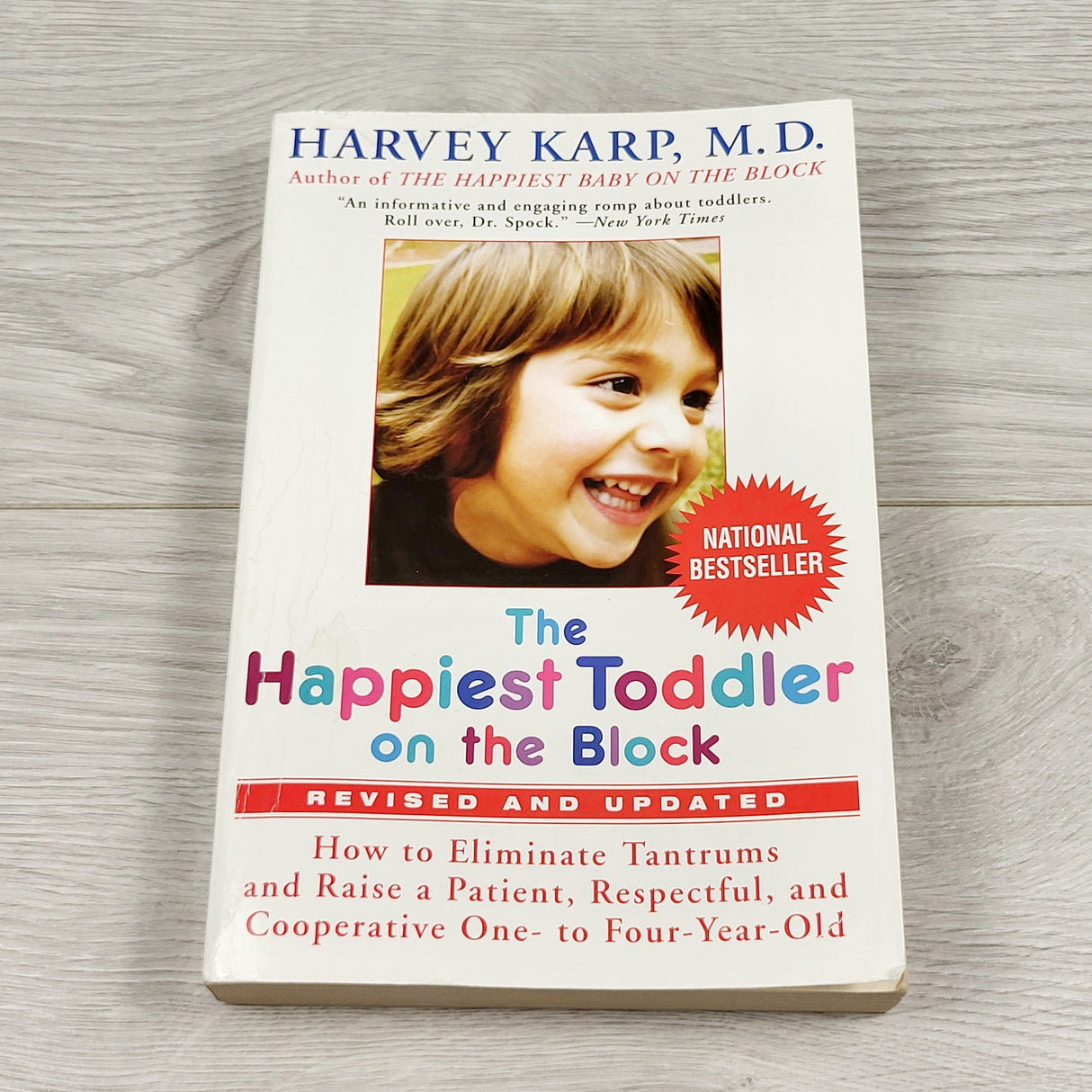 The Happiest Toddler on the Block. Soft cover book (sorry, no shipping)