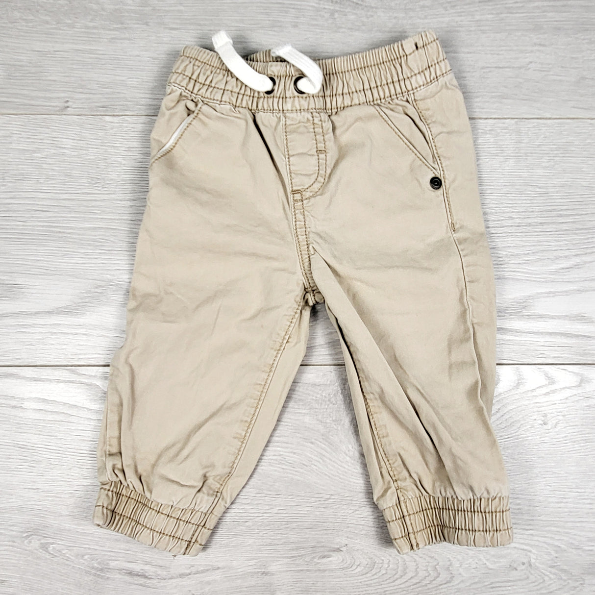 Joe twill joggers. Size 6-12 months