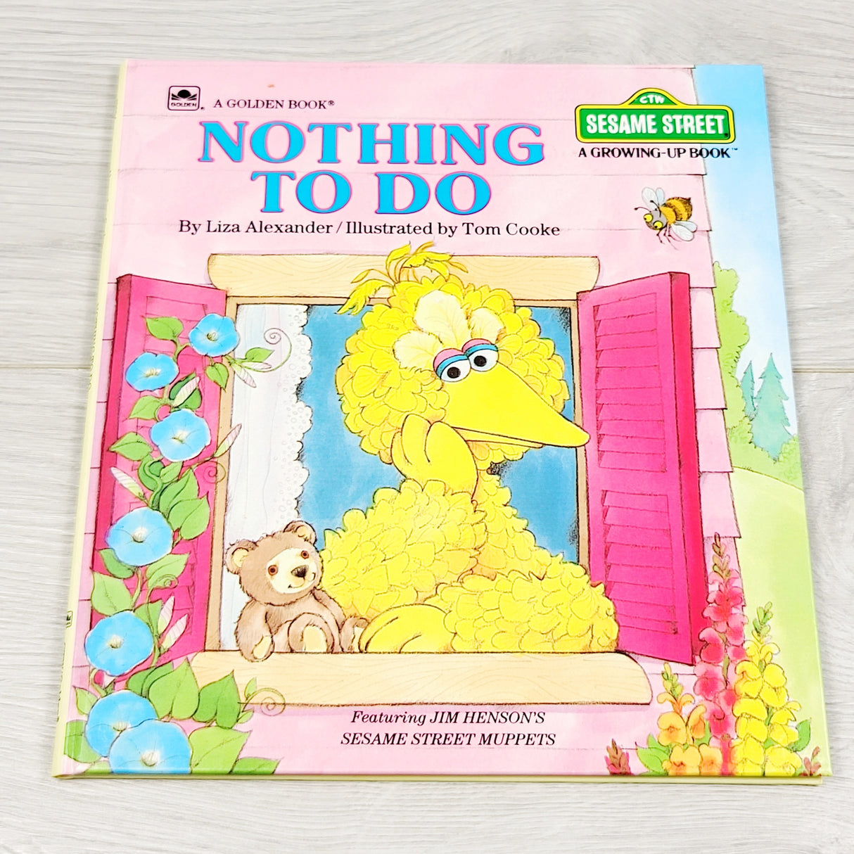 Nothing to Do. Vintage Sesame Street golden book