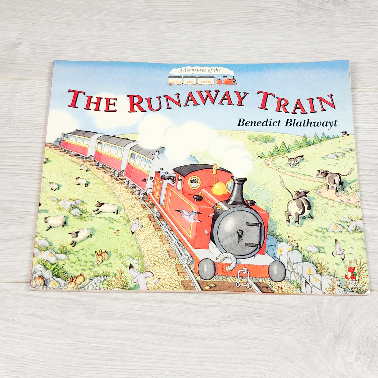 The Runaway Train vintage soft cover book