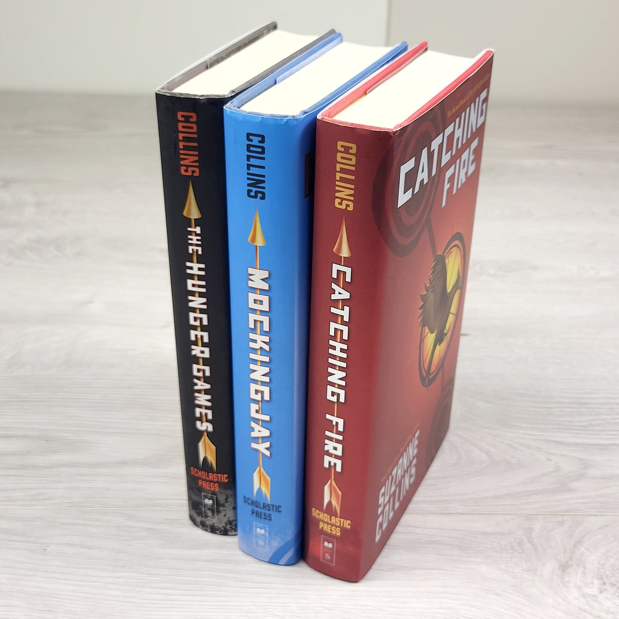 The Hunger Games hardcover book trilogy (sorry, no shipping)