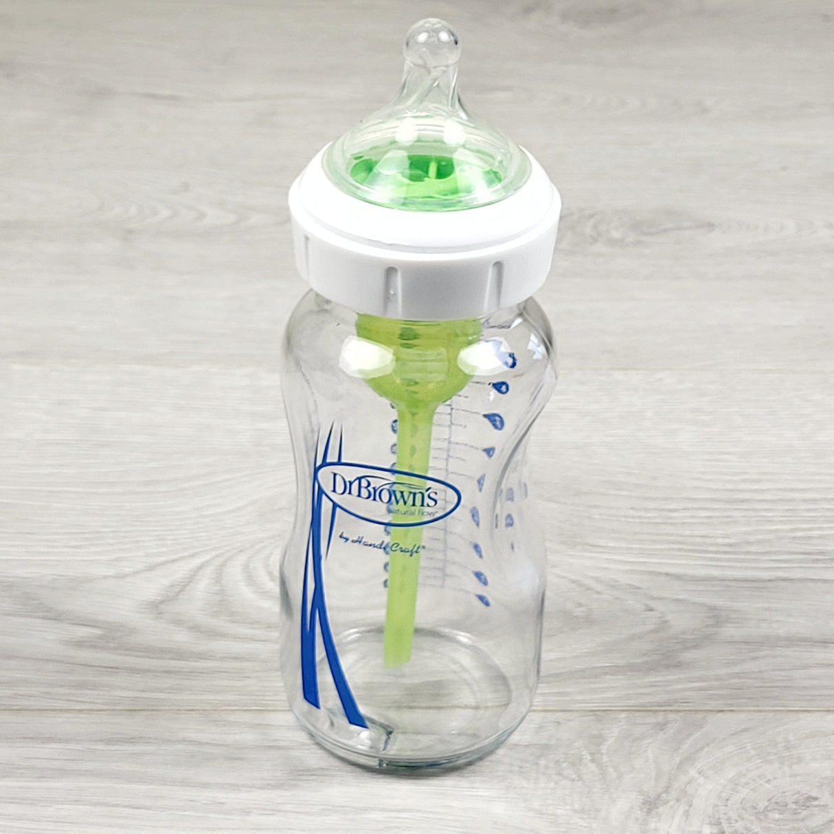 Dr. Brown's Natural Flow anti-colic baby bottle (glass)