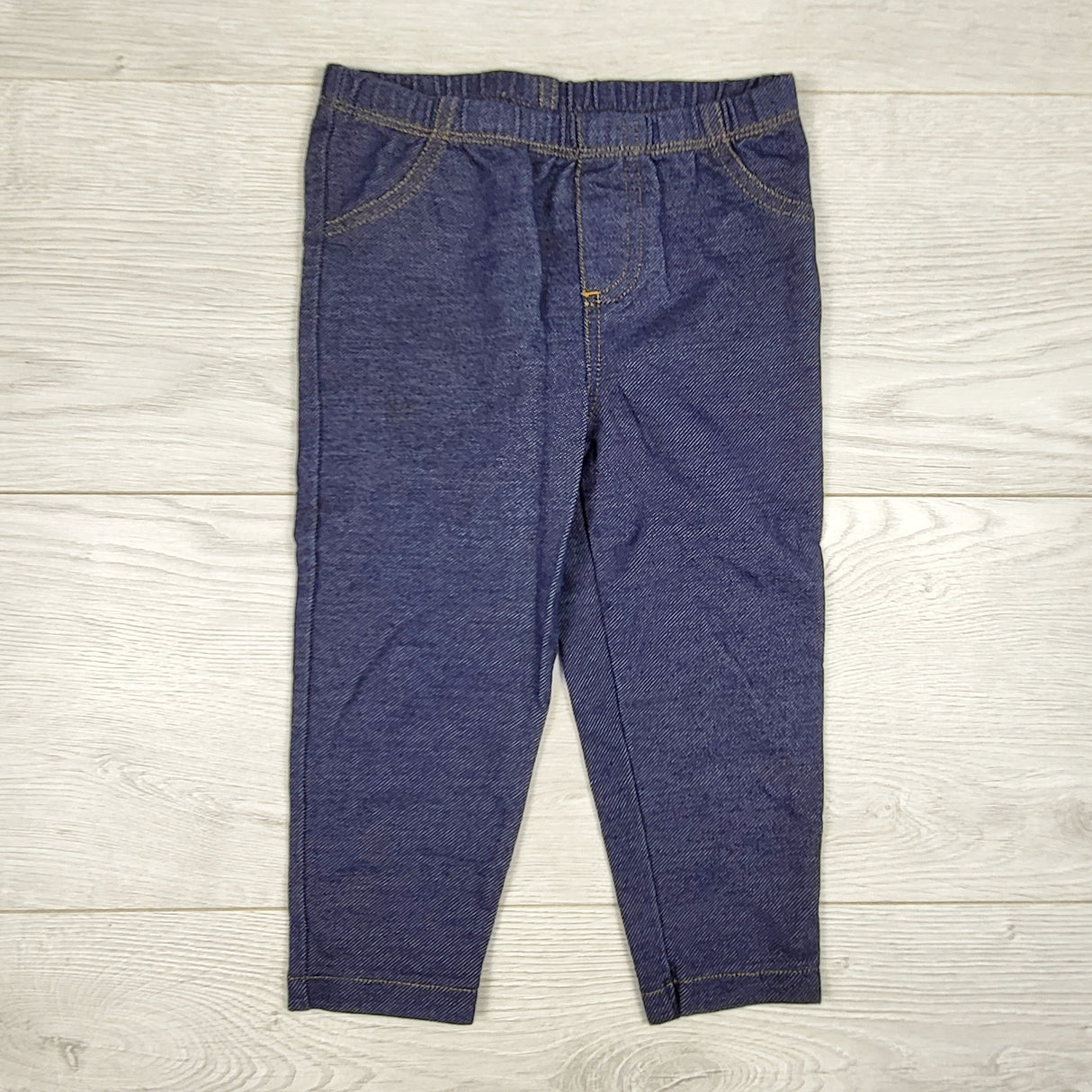 Carters denim look leggings. Size 18 months