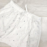 Gap white polka dot pants. Size 18-24 months