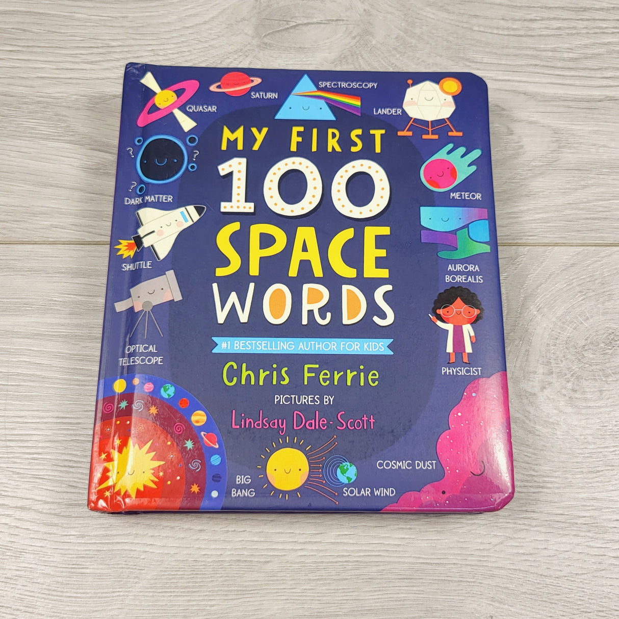 My First 100 Space Words. Board book