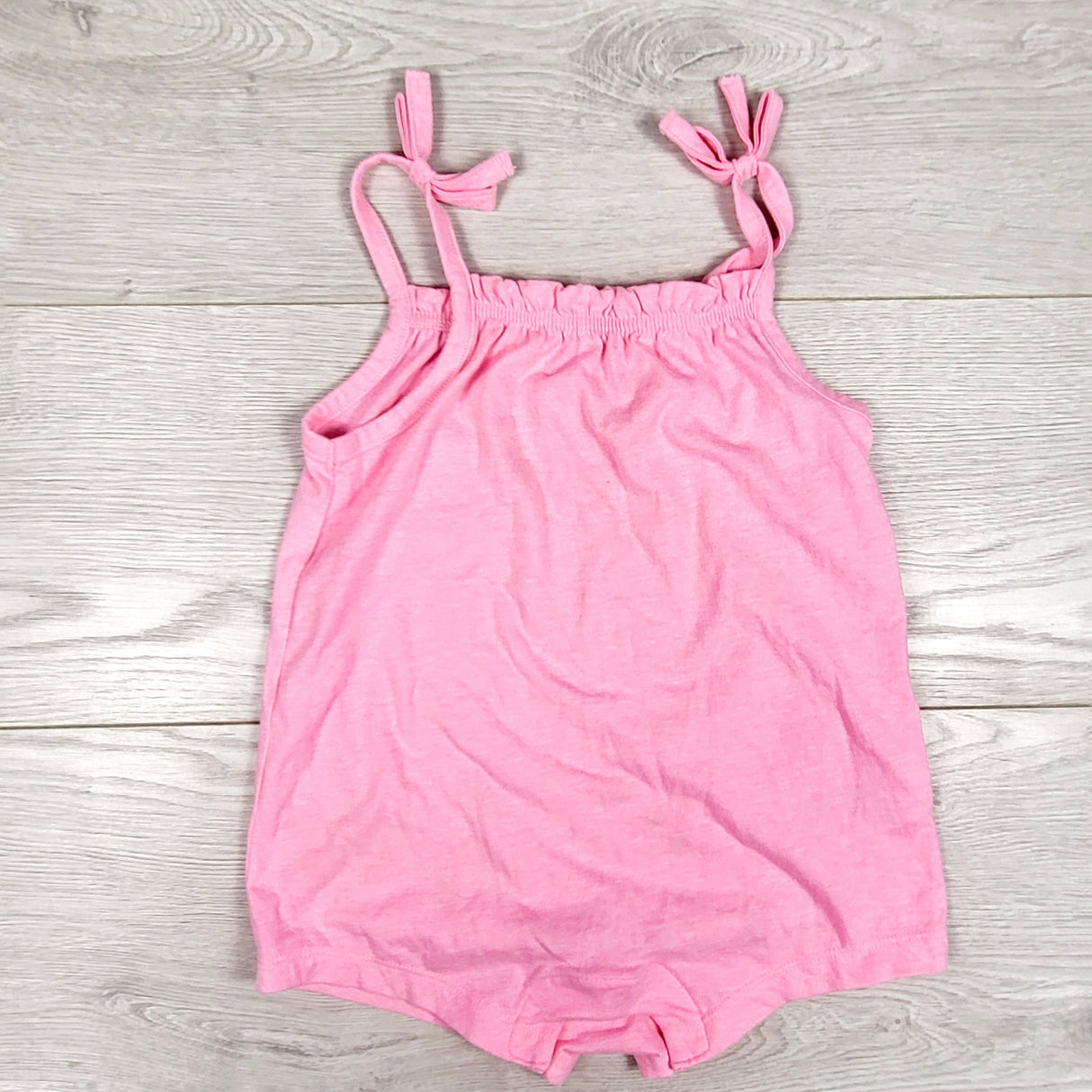 Old Navy pink sleeveless romper. Size 18-24 months