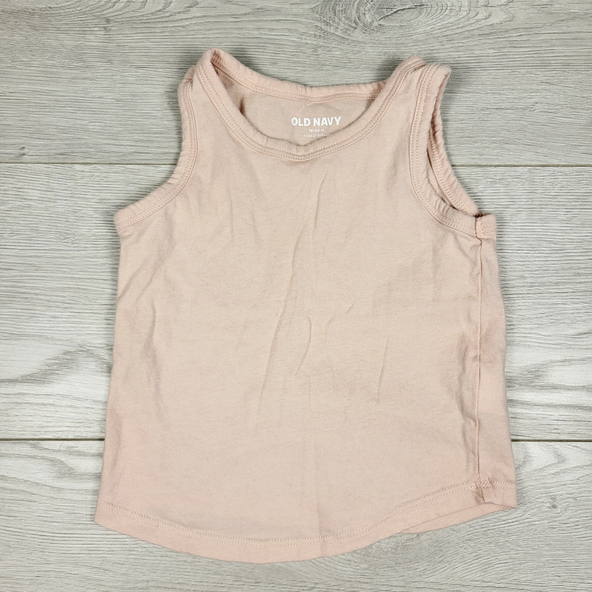 Old Navy pink tank top. Size 18-24 months