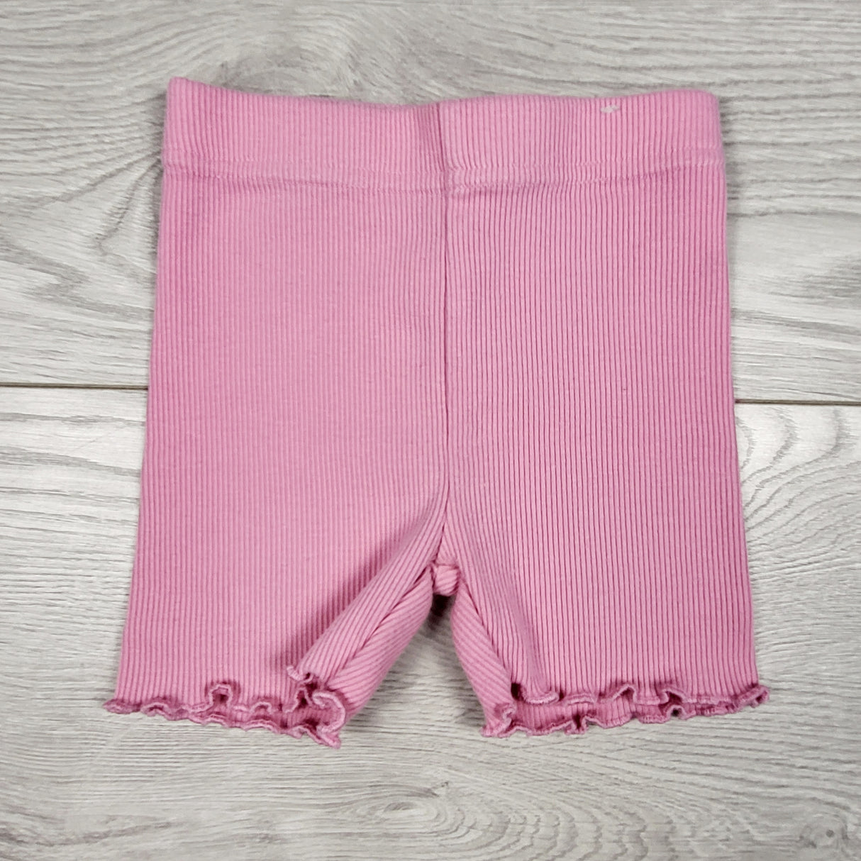 Garanimals pink ribbed bicycle shorts. Size 18 months