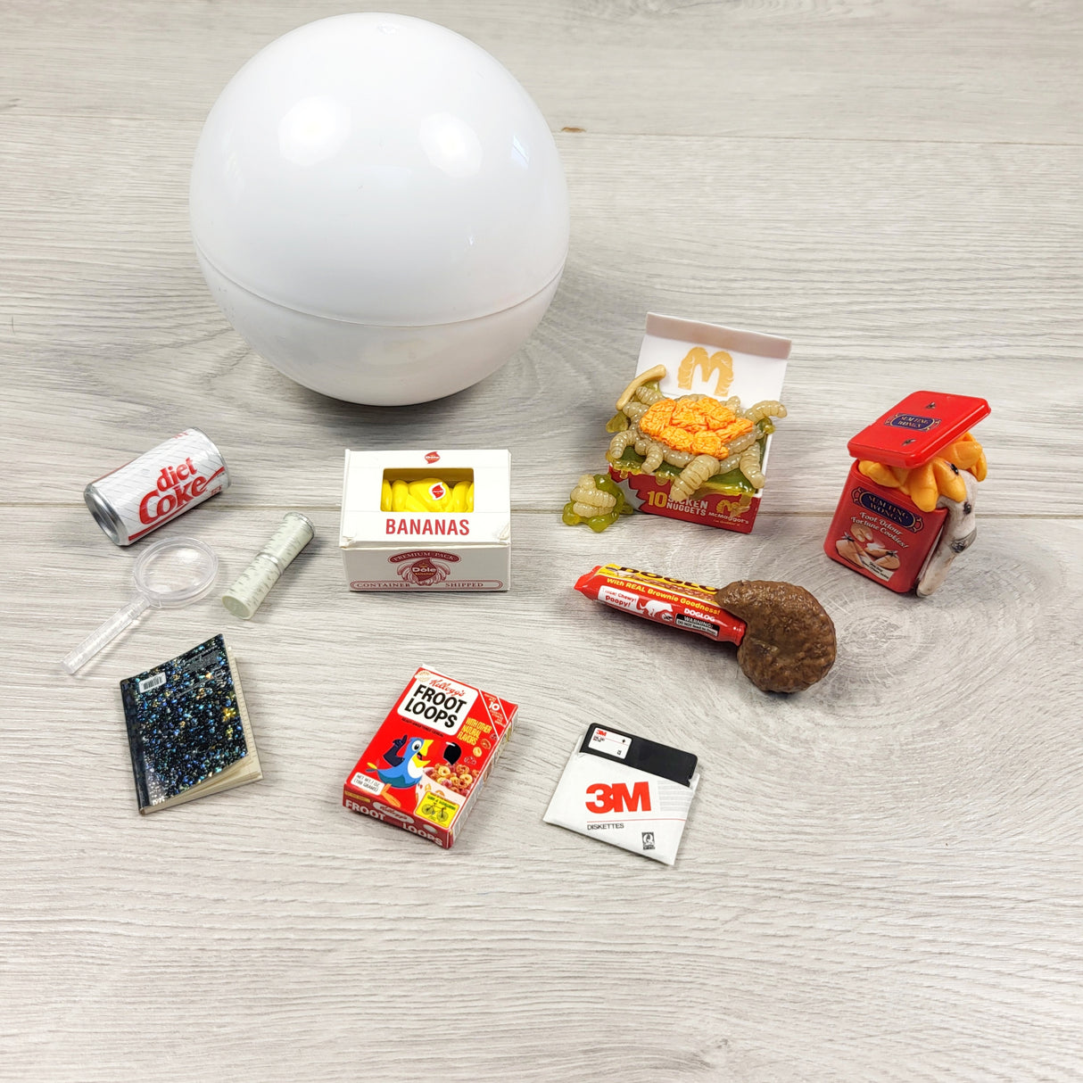 Mini Foods set (including some gross ones)