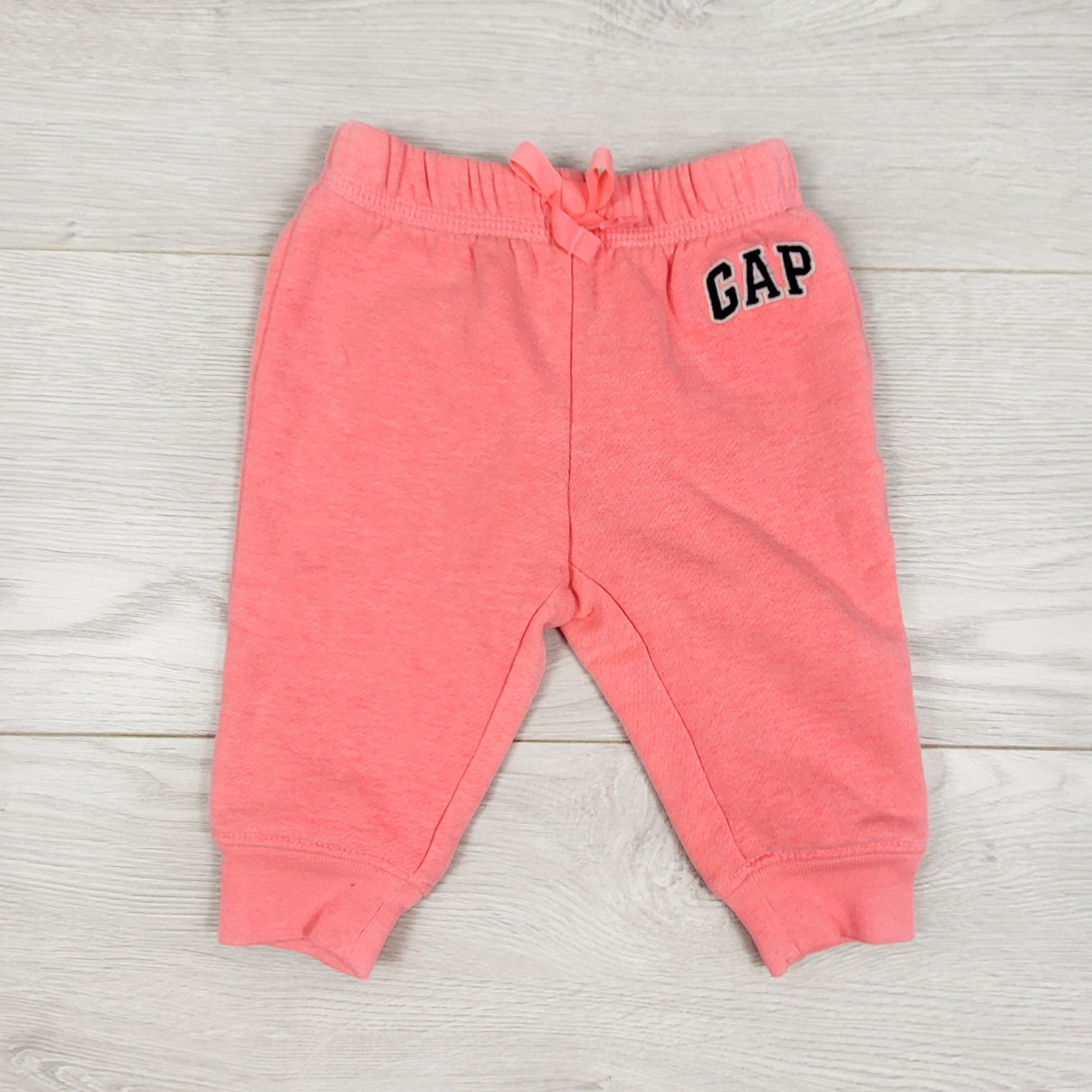Gap hot pink joggers. Size 3-6 months