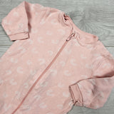 George pink zippered rainbow sleeper. Size 6-12 months
