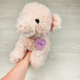 Aurora plush pig