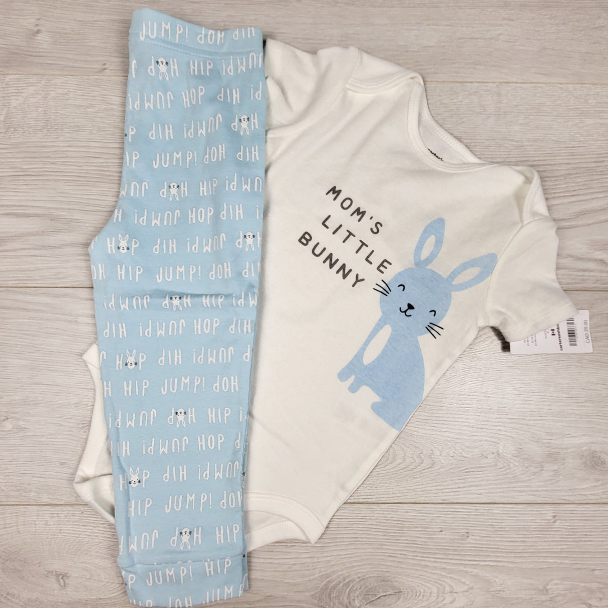 NEW - Carters 2pc "Mommy's Little Bunny" set. Size 24 months