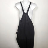 Ripe Maternity Black Poppy Linen Jumpsuit . Size large