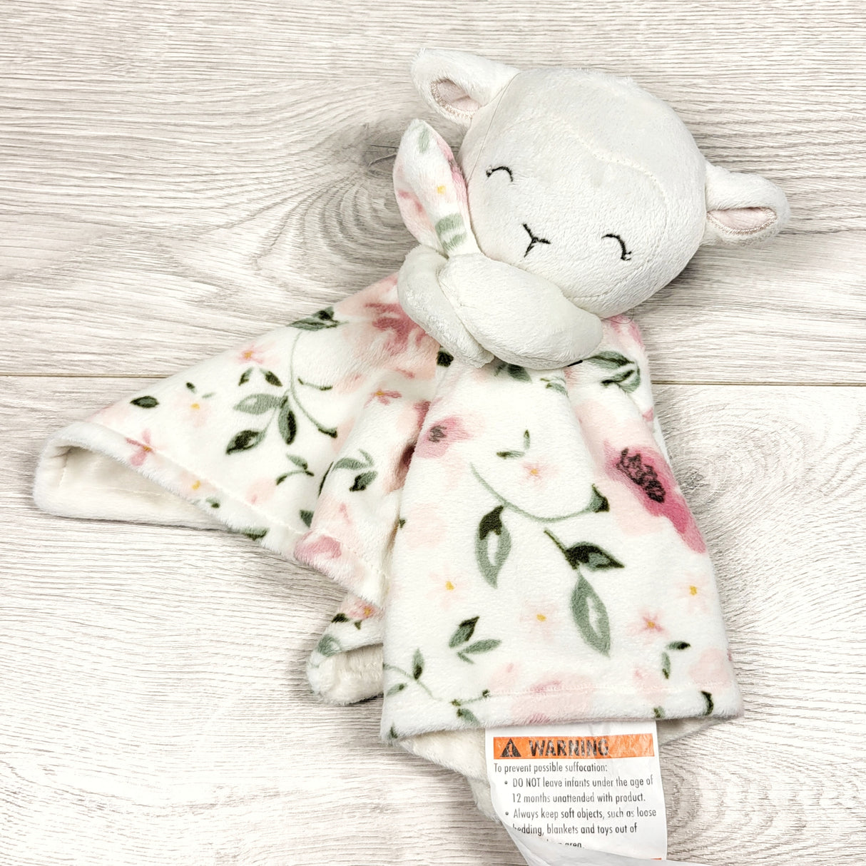 Modern Moments lamb lovey with flowers