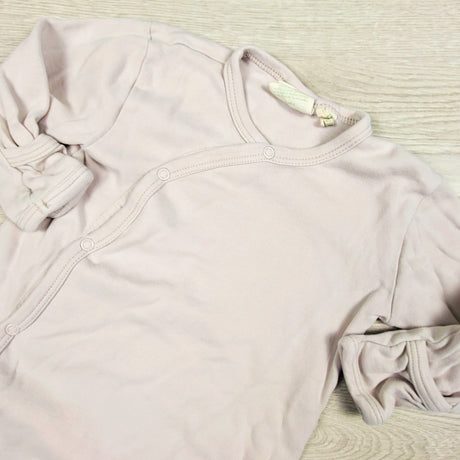 Parade pale purple organic cotton sleep gown. Size 3-6 months