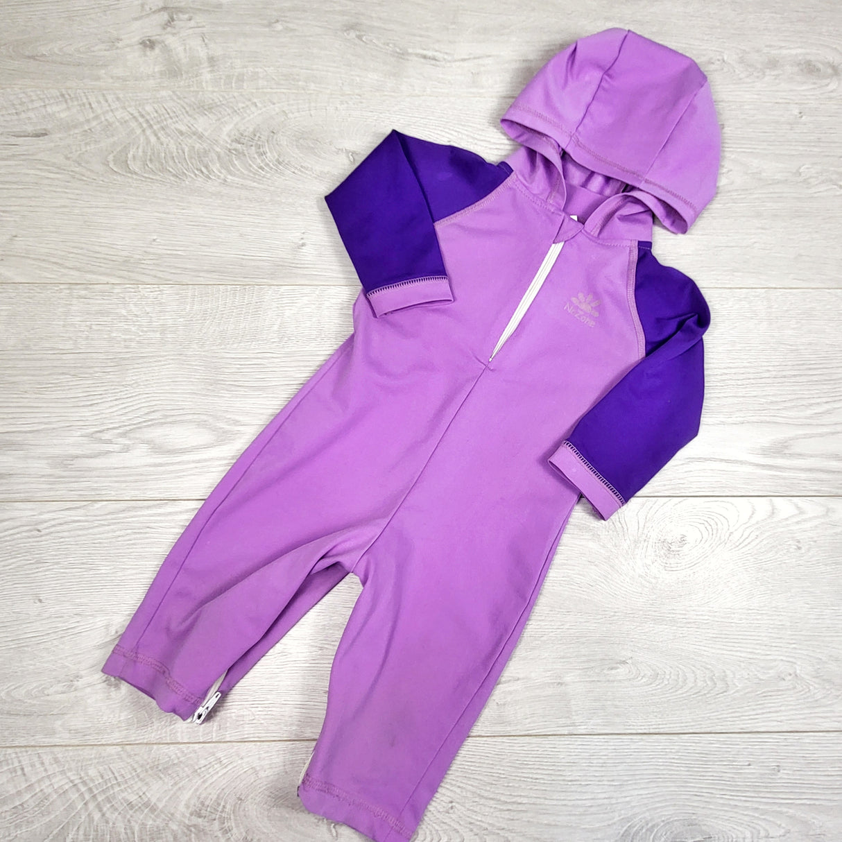 No Zone hooded UV sun suit. Size 12-18 months