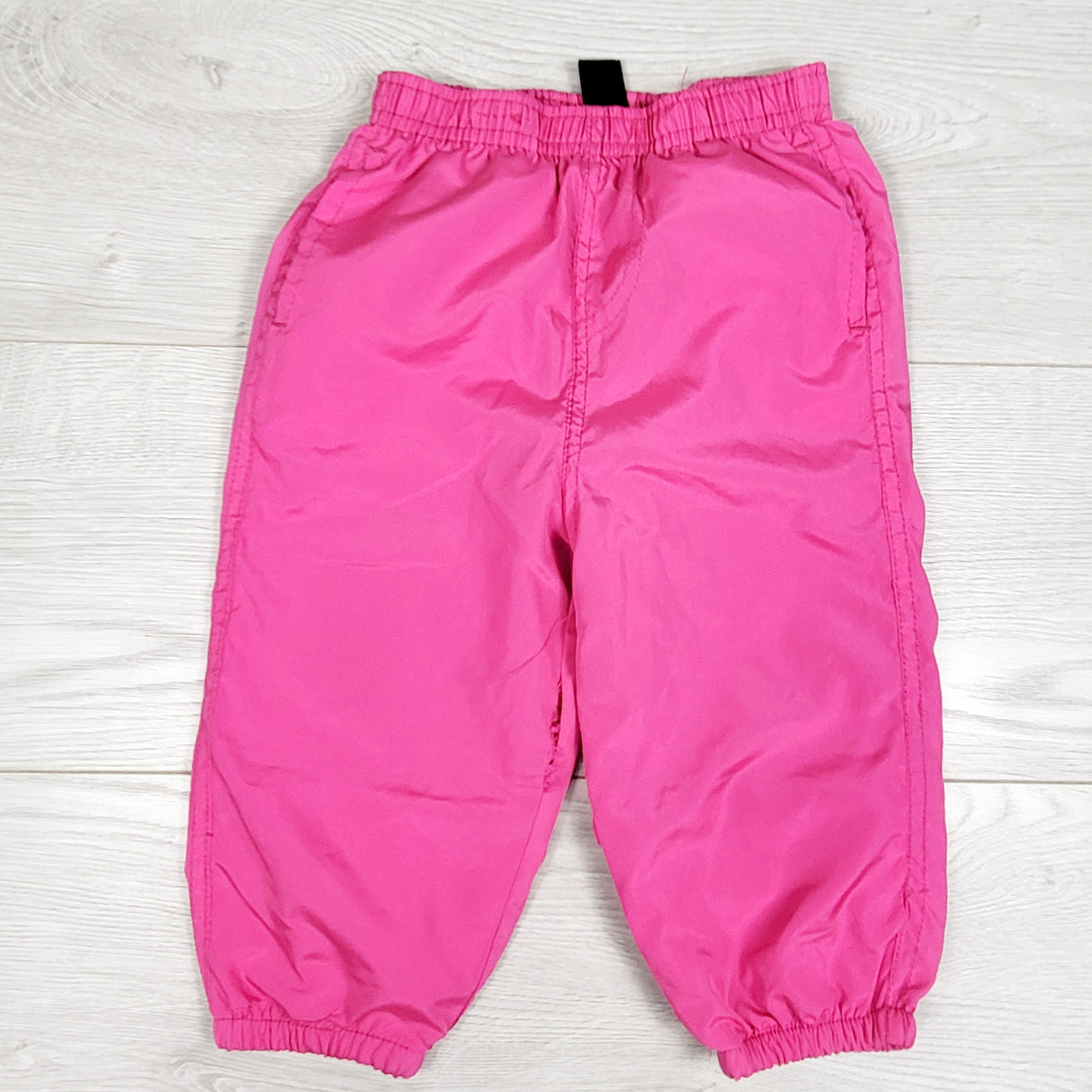 Gap pink jersey lined pants (not rain pants.) Size 12-18 months