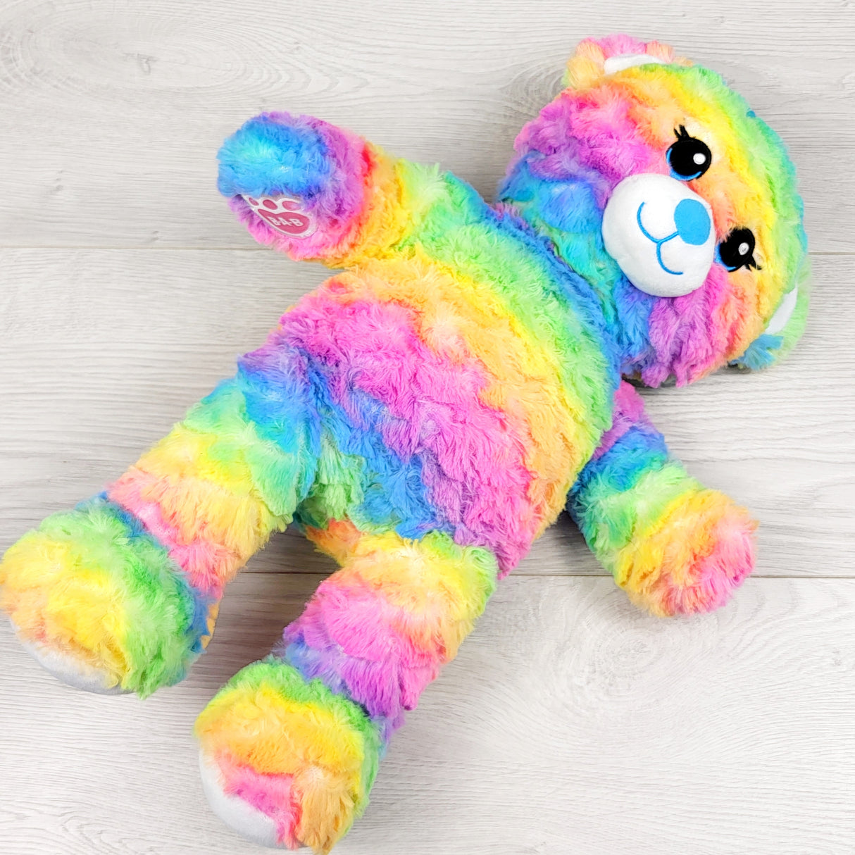 Buid a Bear Rainbow Party Teddy Bear