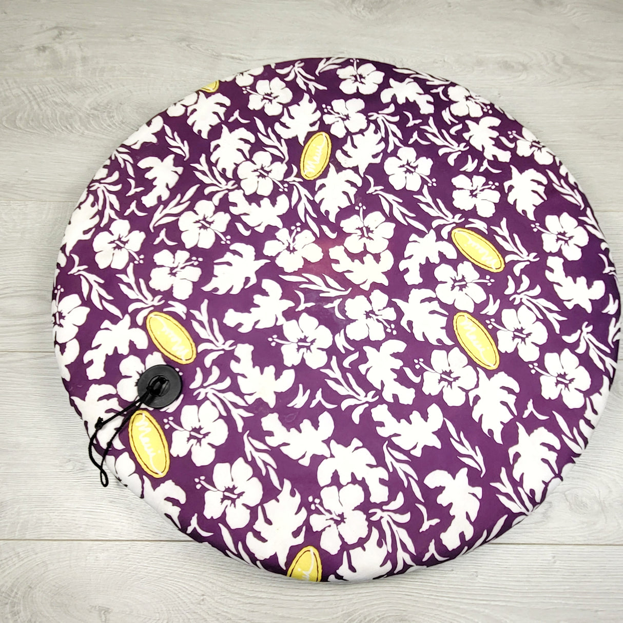Purple floral print knee board (sorry, no shipping)