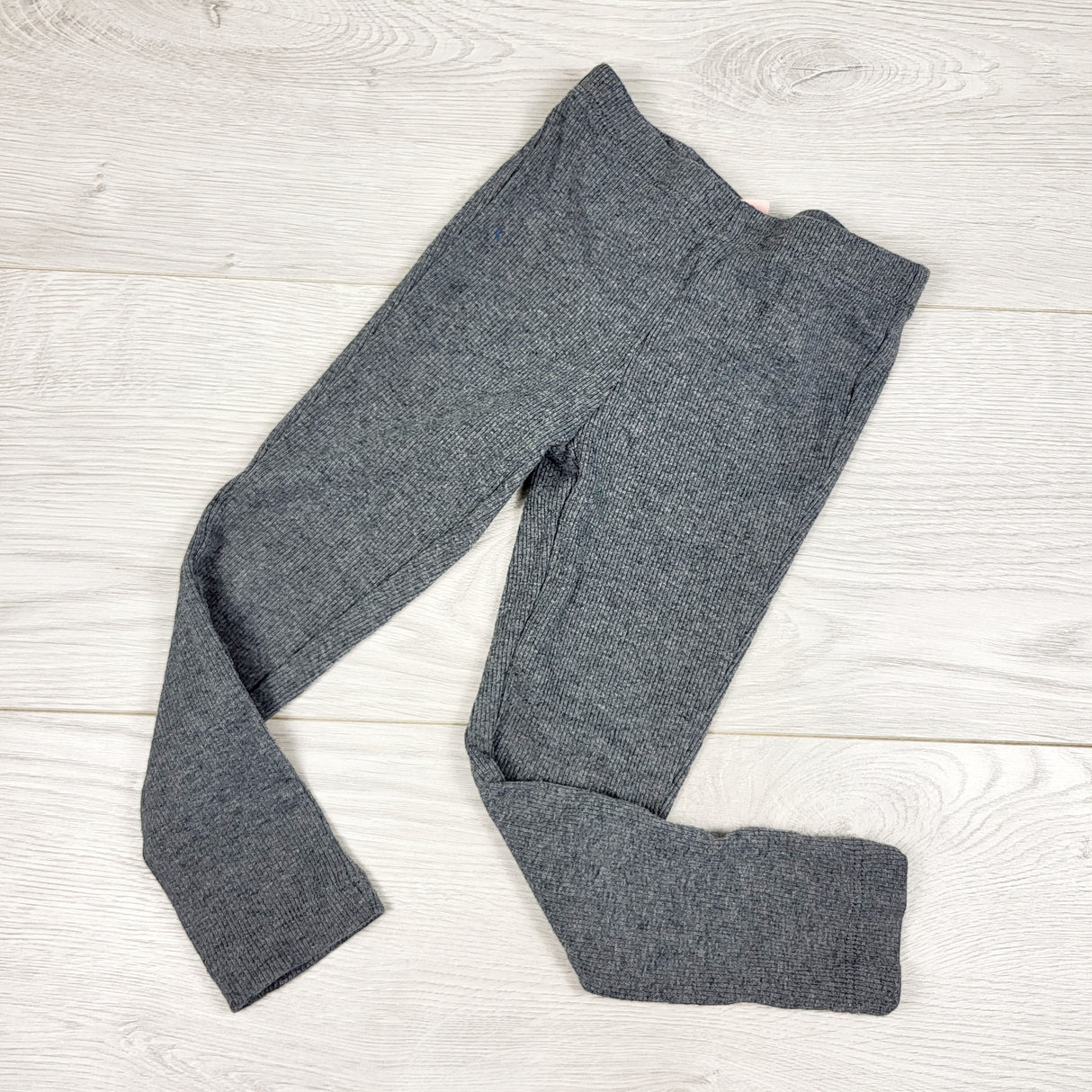 Andy and Evan grey ribbed leggings. Size 2T