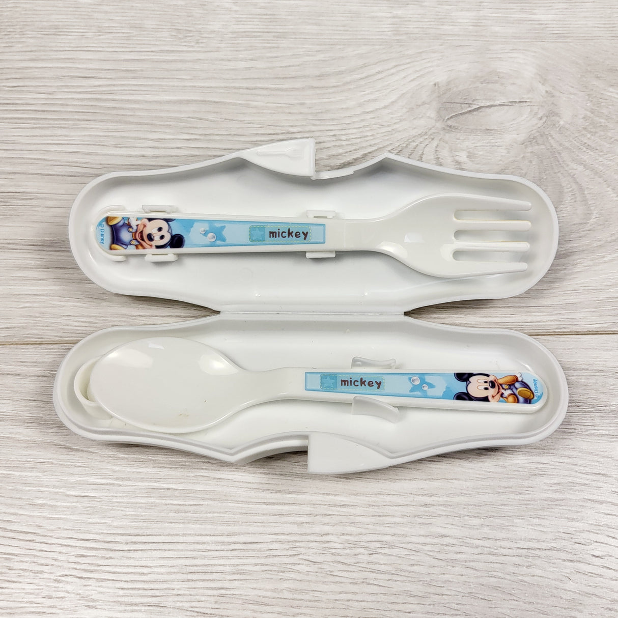 Disney Baby Mickey Mouse Cutlery Set with Travel Case