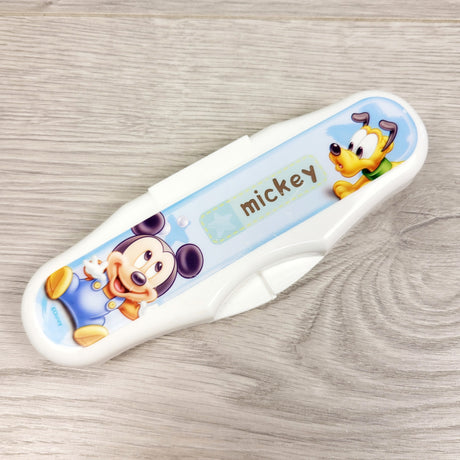 Disney Baby Mickey Mouse Cutlery Set with Travel Case