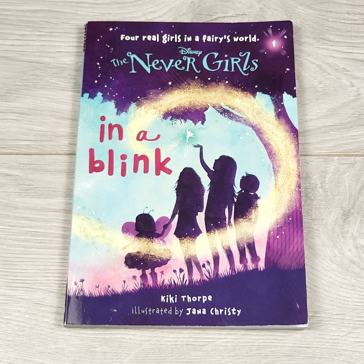 Disney The Never Girls: In a Blink. Soft cover chapter book