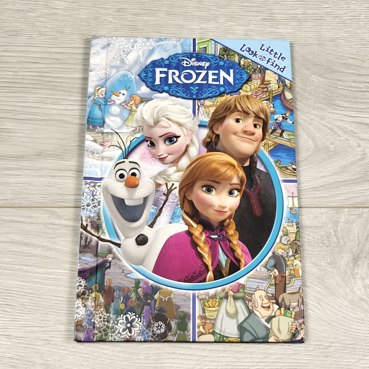 Disney Frozen Little Look and Find hardcover book