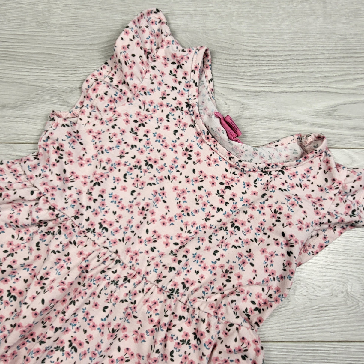 Mumu Coco pink floral print dress. Size 8