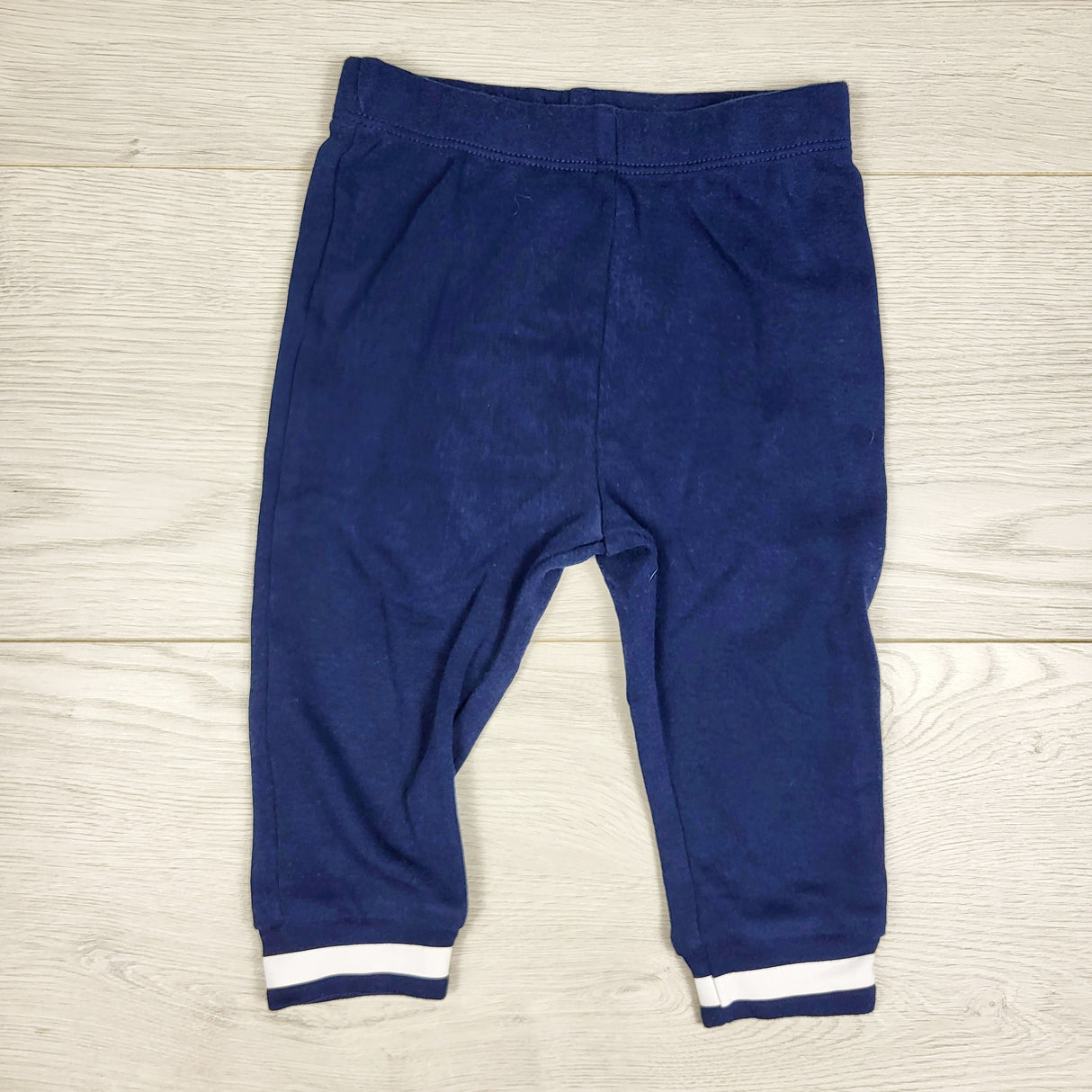 Pekkle navy cotton pants. Size 9 months