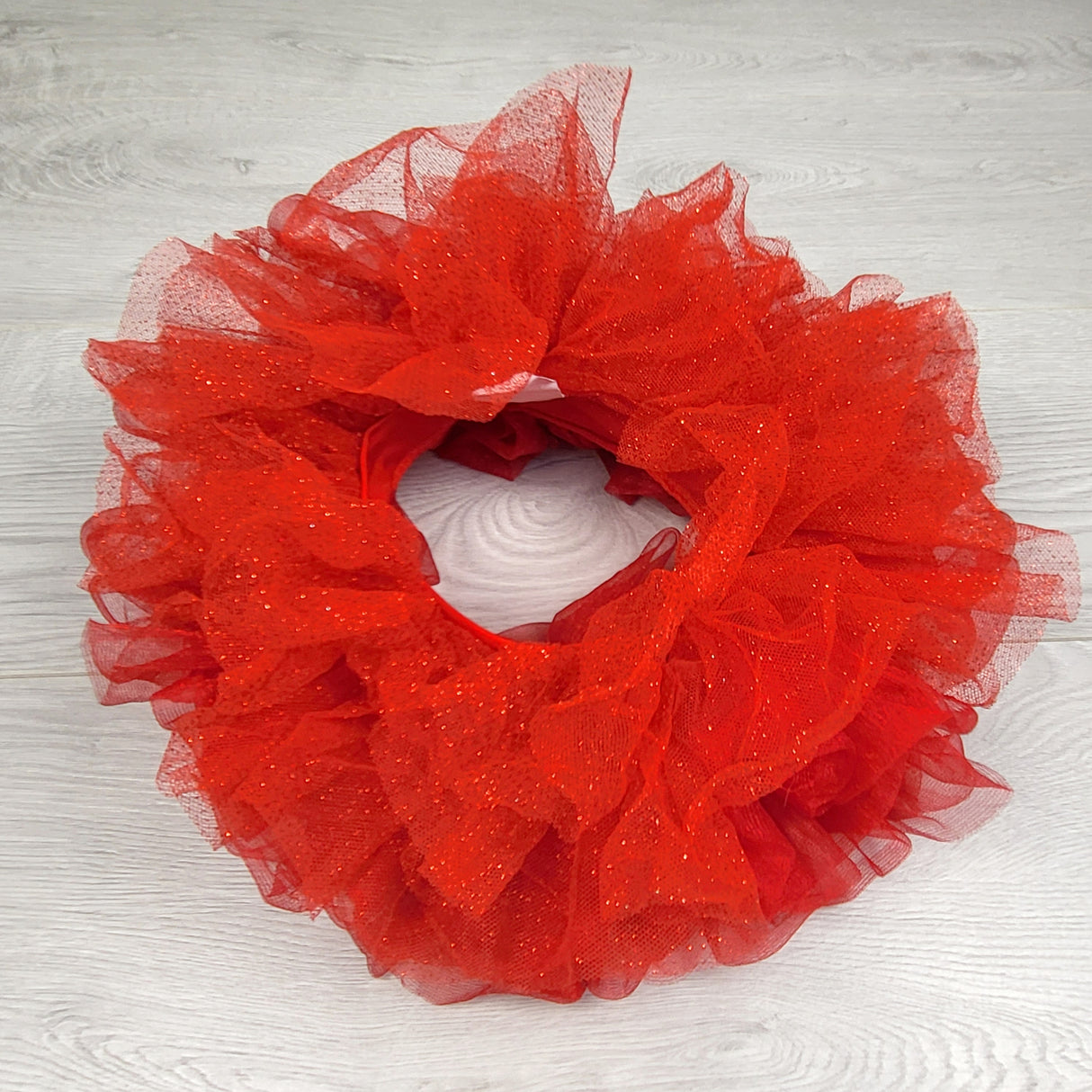 Elly and Emmy red sparkle tutu skirt. Size 0-12 months