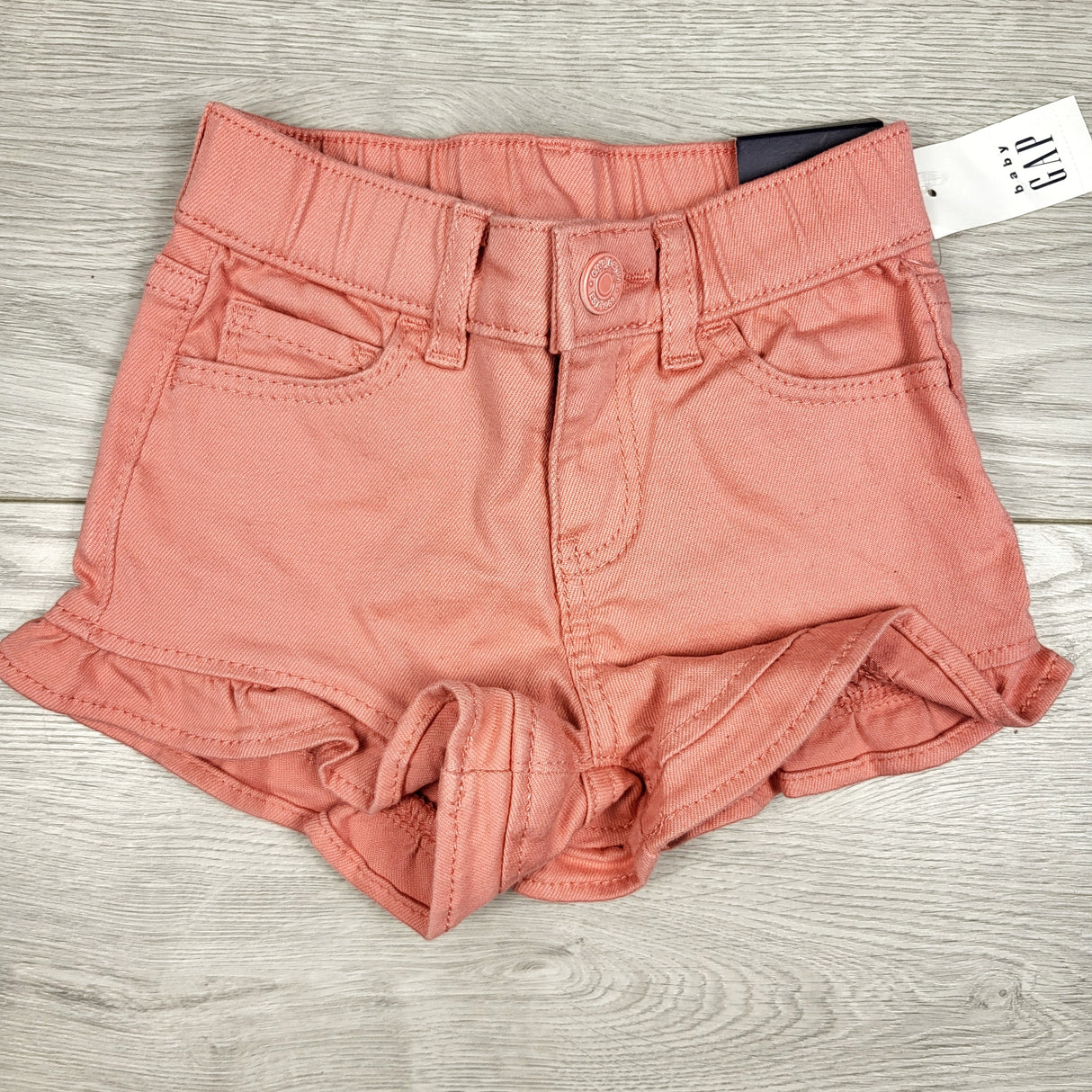 NEW - Gap pink "Shortie Shorts." Size 18-24 months