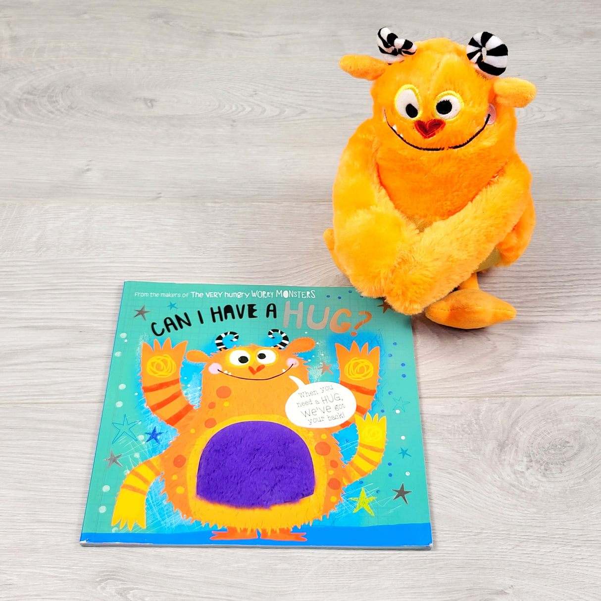 Can I Have a Hug?" Book and Plush Set