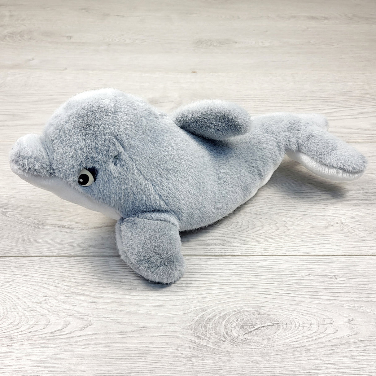 Grey dolphin plush