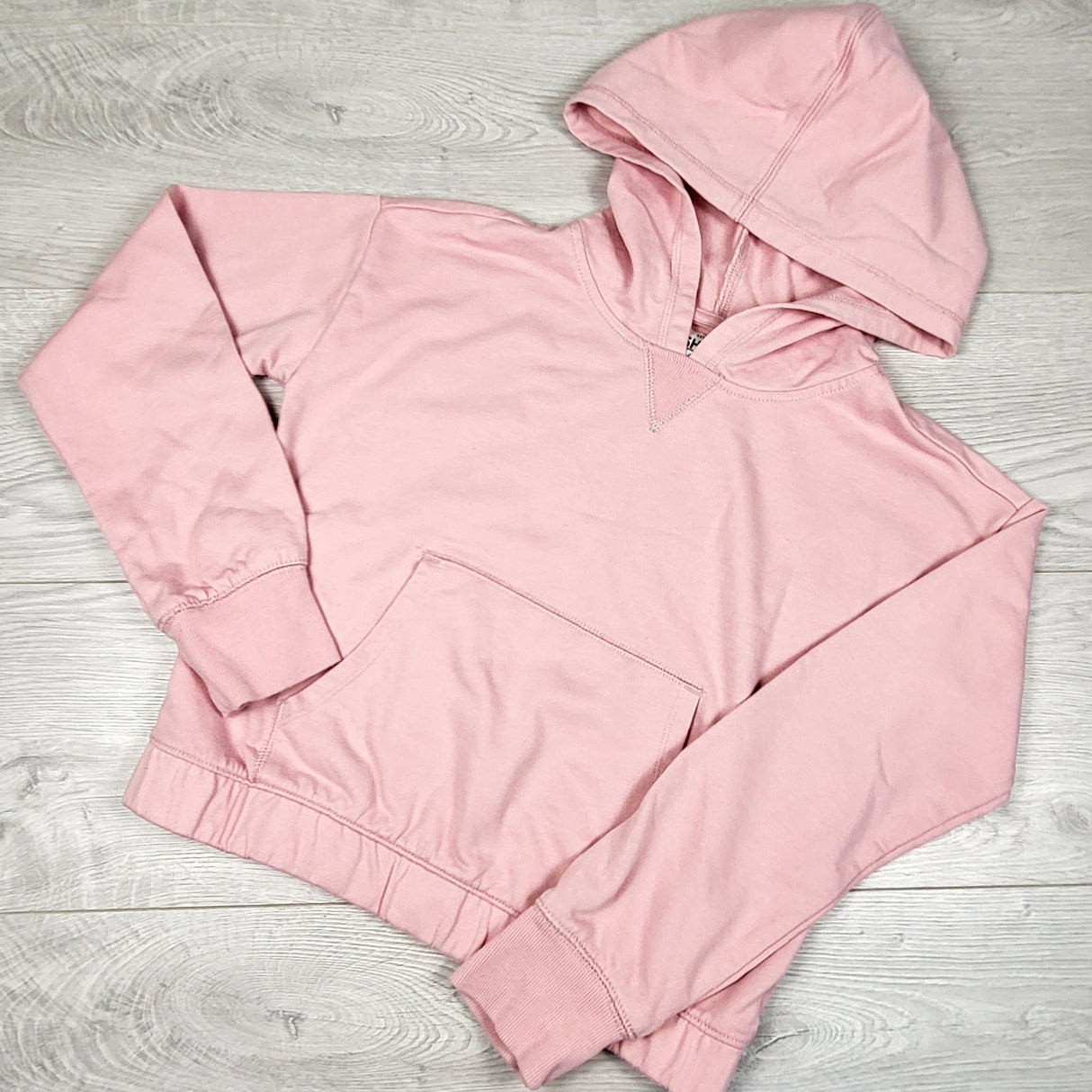 Oshkosh pink cropped hoodie. Size 14