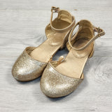 Disney gold glitter shoes. Size 9