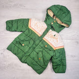 Joe fleece lined retro-style winter jacket. Size 1 Year