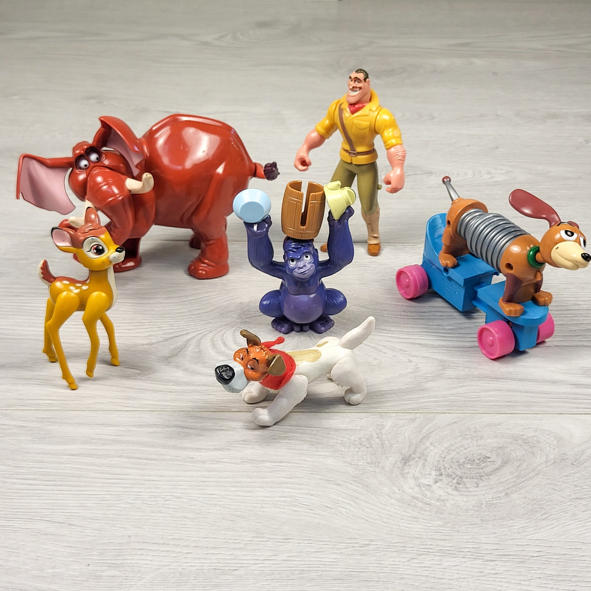 Lot of vintage 1990s McDonalds happy meal toys
