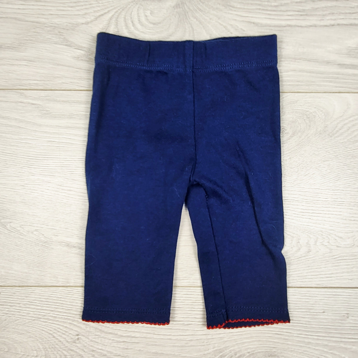 Navy cotton pants. Size 6-9 months